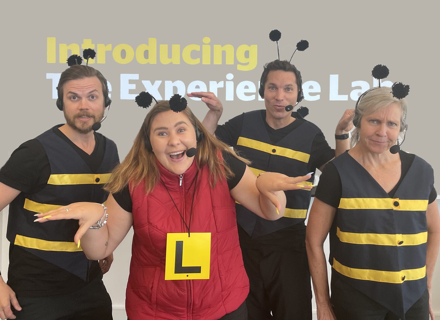 The Experience Lab cast performing a gender equity scene